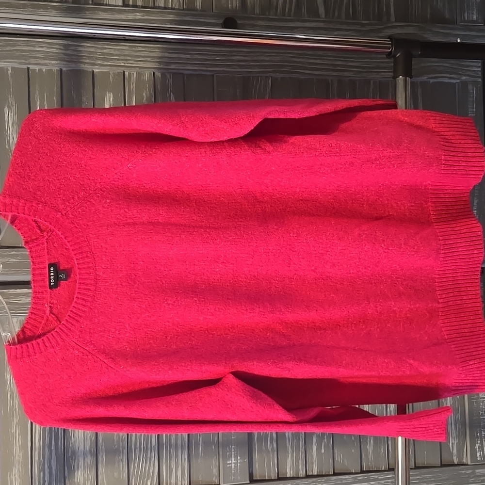 Torrid Pink Sweater